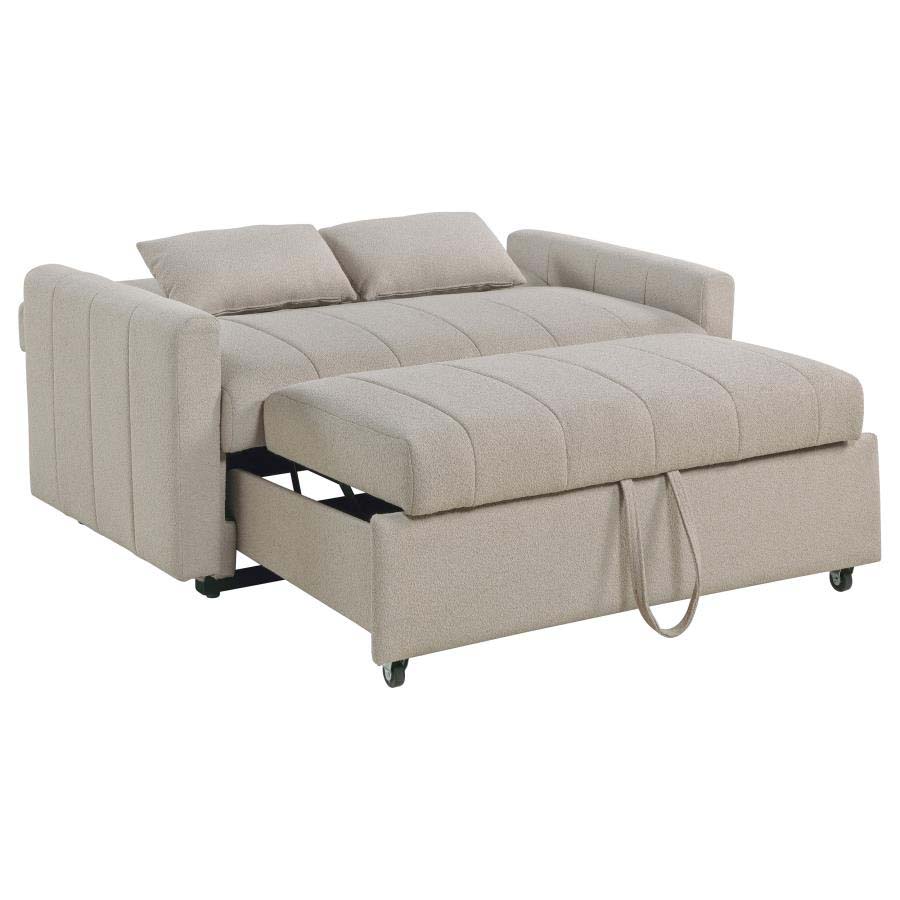 Portland Latte Sleeper Sofa by Coaster