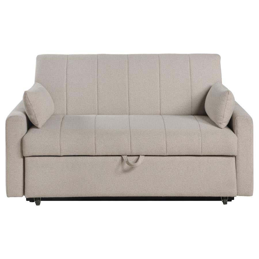 Portland Latte Sleeper Sofa by Coaster