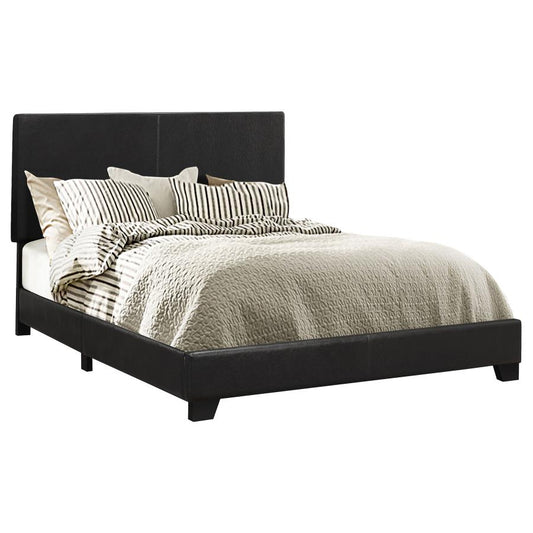 Queen Dorian Black Bed Frame by Coaster