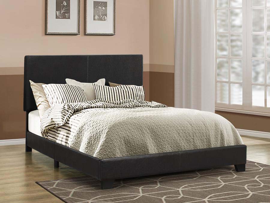 Queen Dorian Brown Bed Frame by Coaster