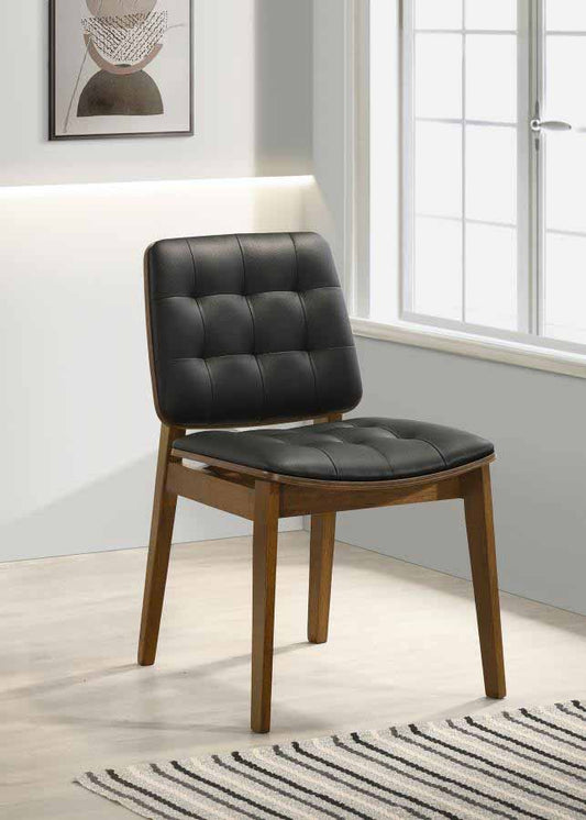 Redbridge Black Dining Chairs (includes 2 chairs) by Coaster