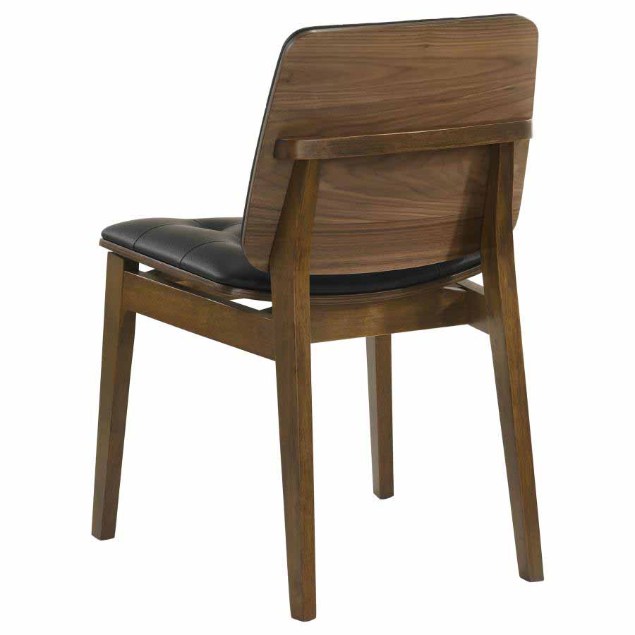 Redbridge Black Dining Chairs (includes 2 chairs) by Coaster