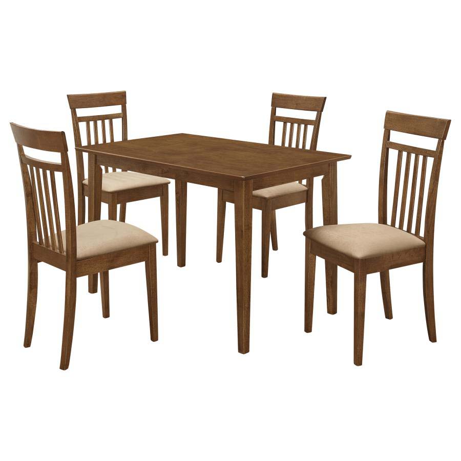 Robles Dining Set (table and 4 chairs) by Coaster