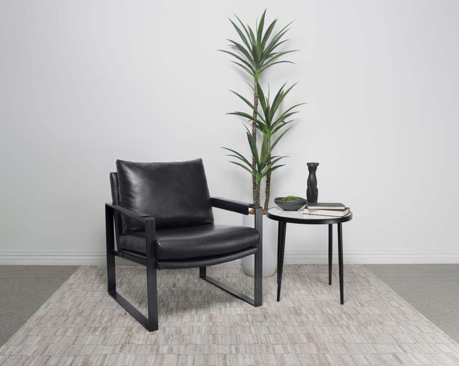 Rosalind Black Accent Chair by Coaster