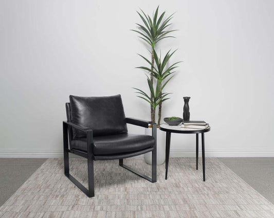 Rosalind Black Accent Chair by Coaster