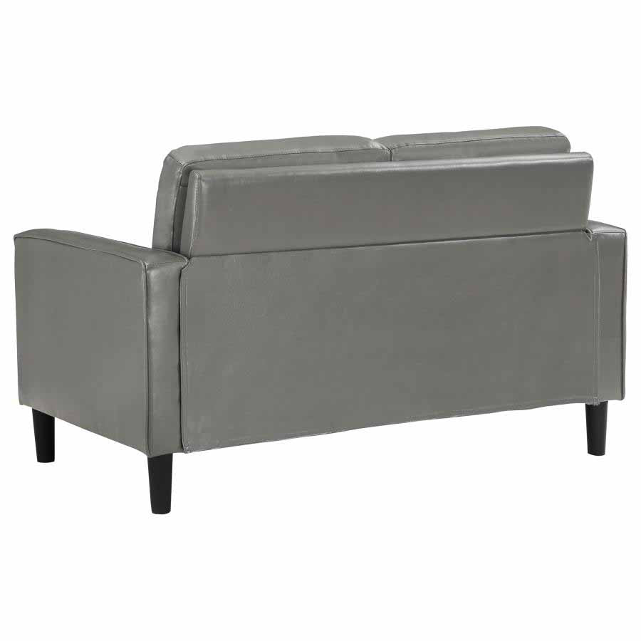 Ruth Grey Sofa, Love Seat, and Chair by Coaster