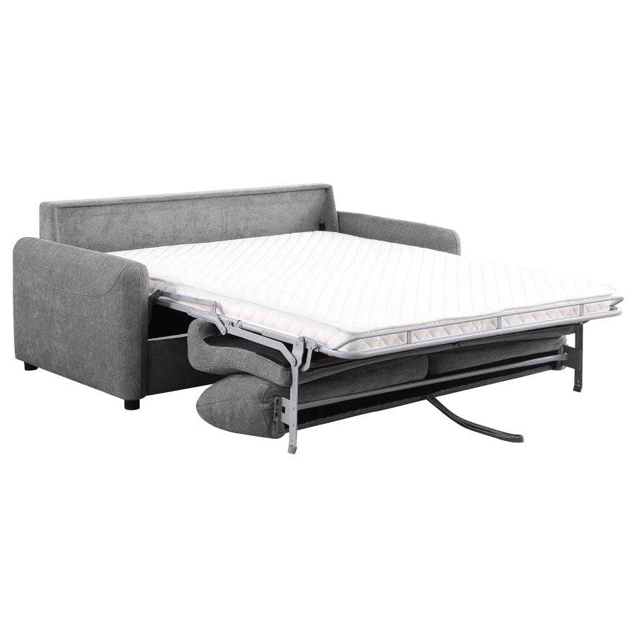 Rylie Grey Sleeper Sofa by Coaster