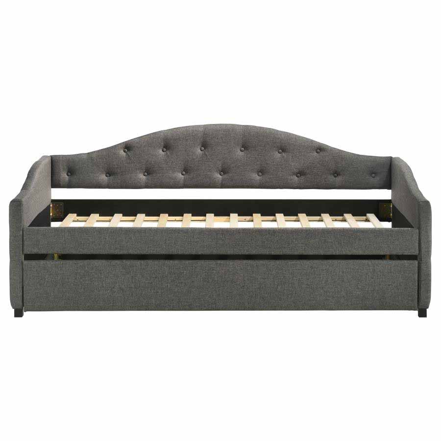 Sadie Grey Daybed with Trundle by Coaster