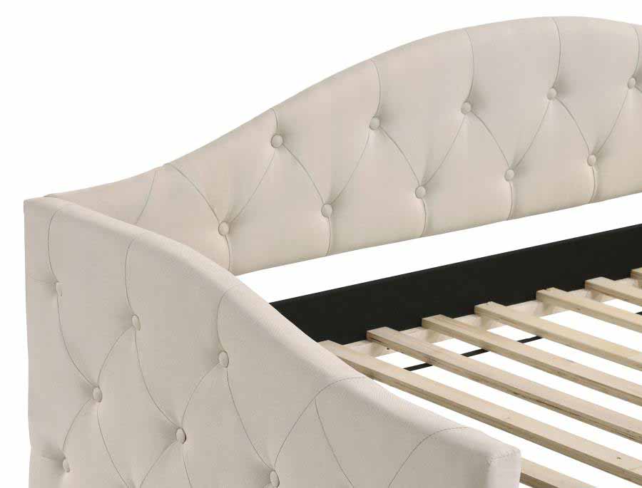 Sadie Taupe Daybed with Trundle by Coaster