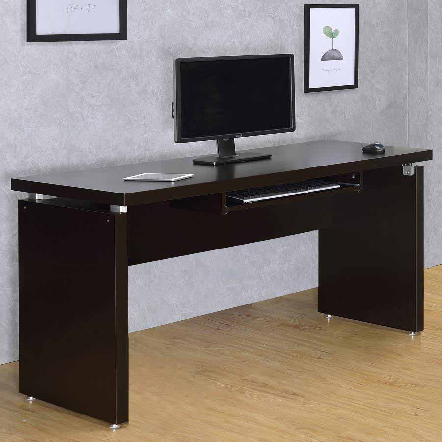 Skylar Computer Desk with Keyboard Tray by Coaster