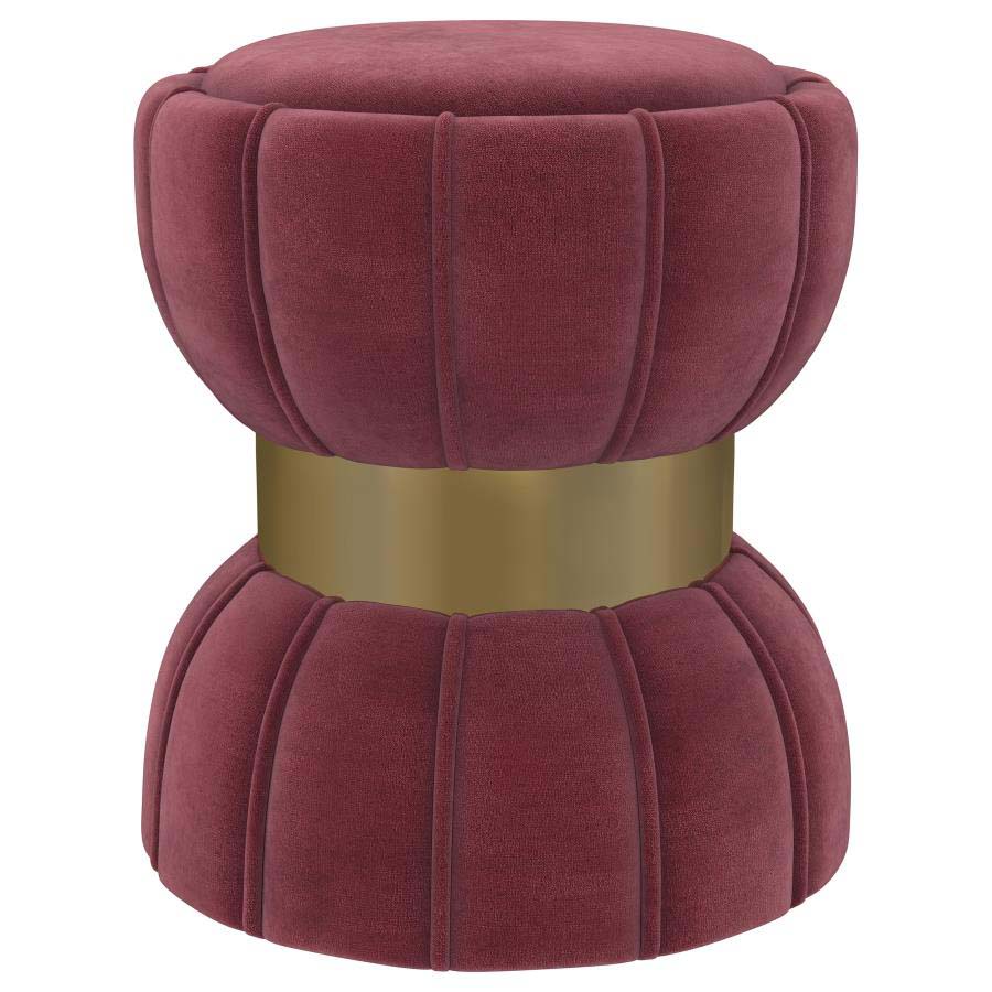 Sora Berry Ottoman by Coaster