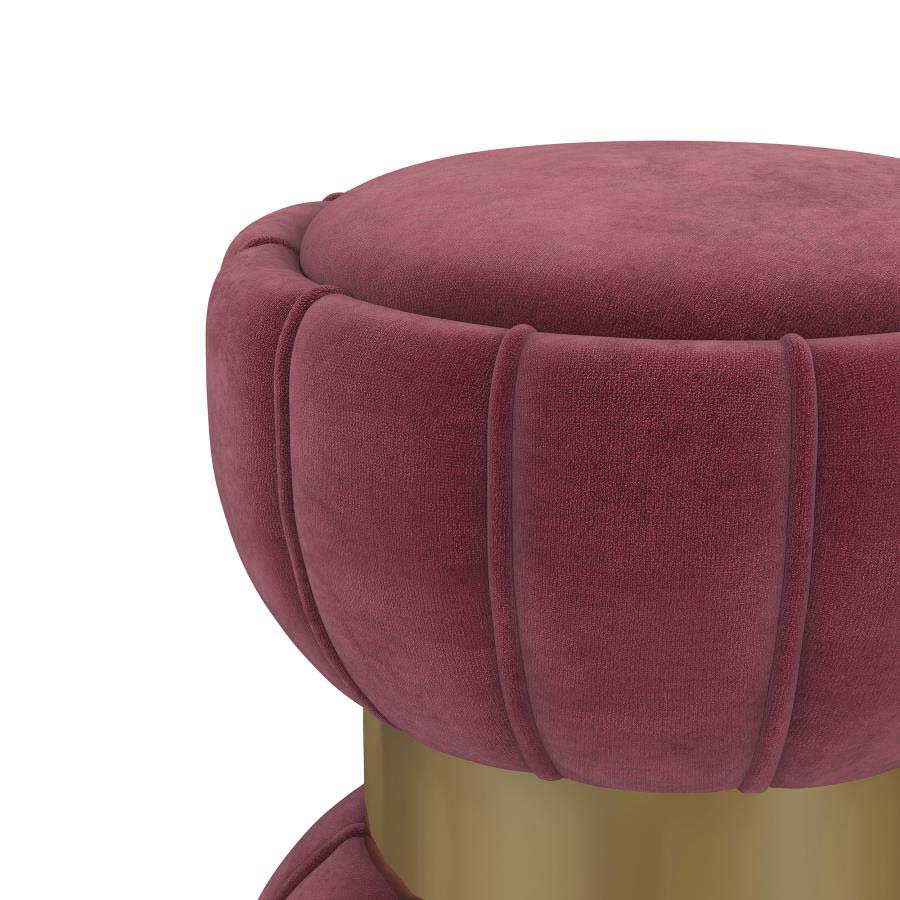 Sora Berry Ottoman by Coaster