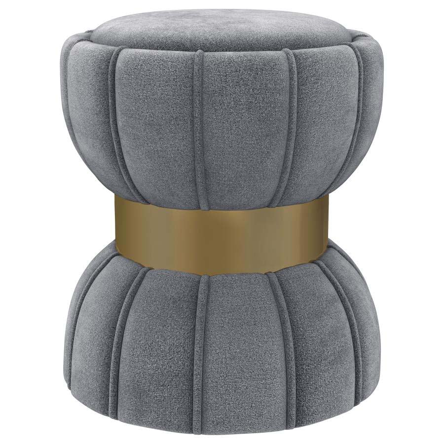 Sora Grey Ottoman by Coaster
