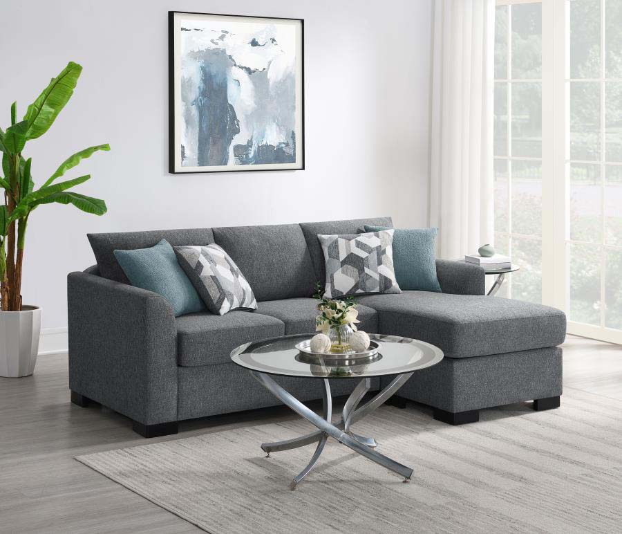 Storey Grey Sleeper Sectional by Coaster