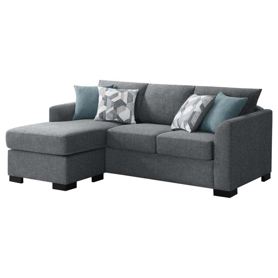 Storey Grey Sleeper Sectional by Coaster