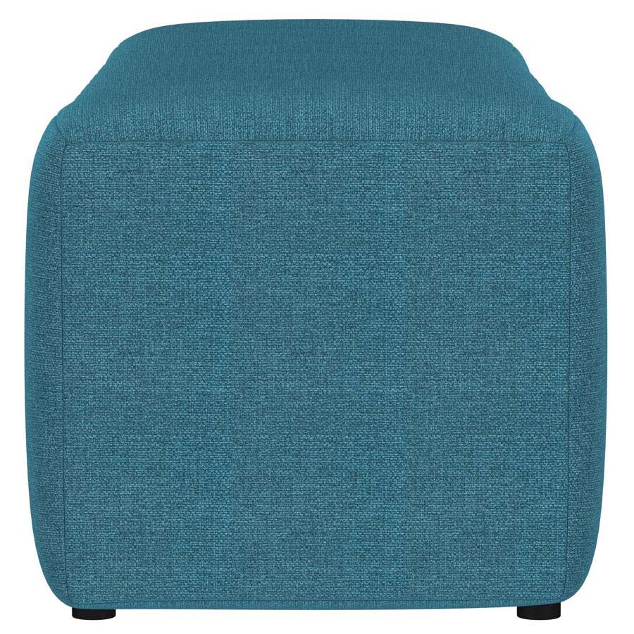 Summer Peacock Blue Accent Bench by Coaster