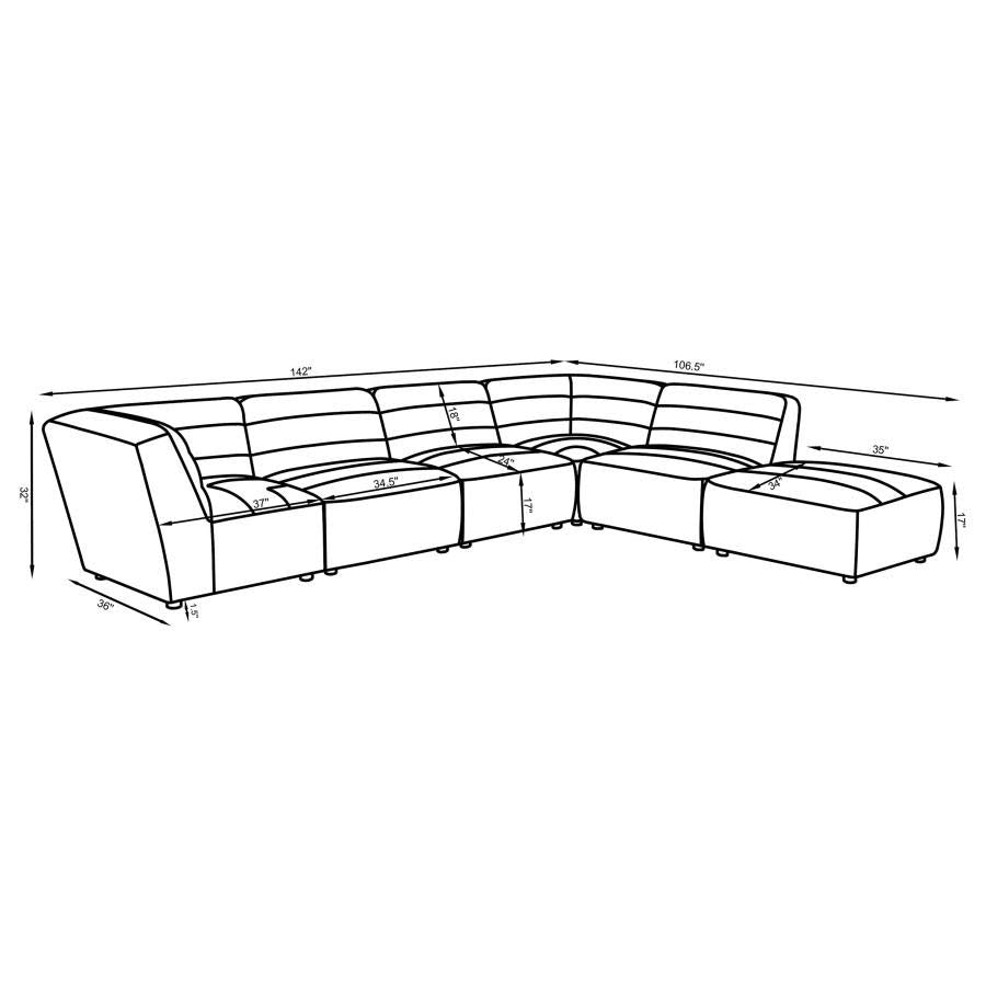 Sonny modular deals sectional