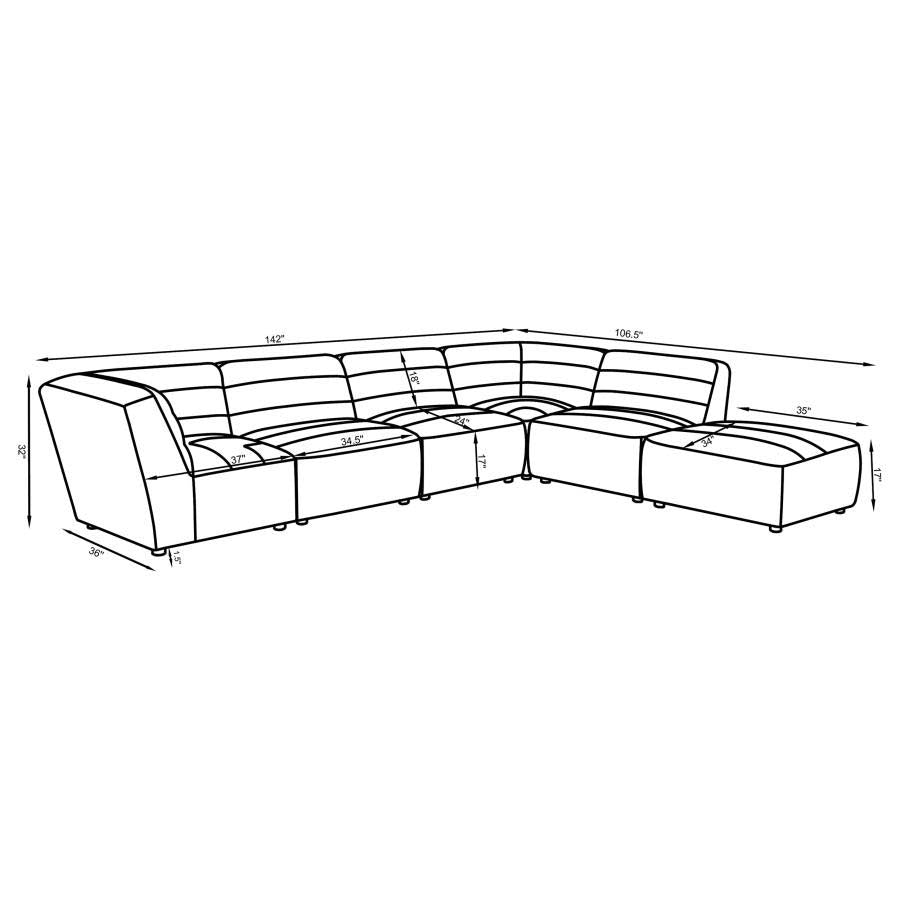 Sunny Modular Sectional by Coaster