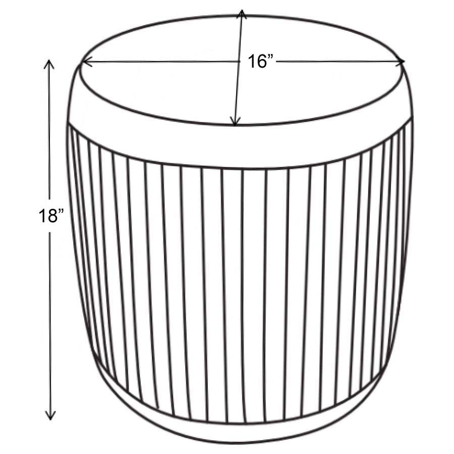 Tovar Mauve Ottoman by Coaster