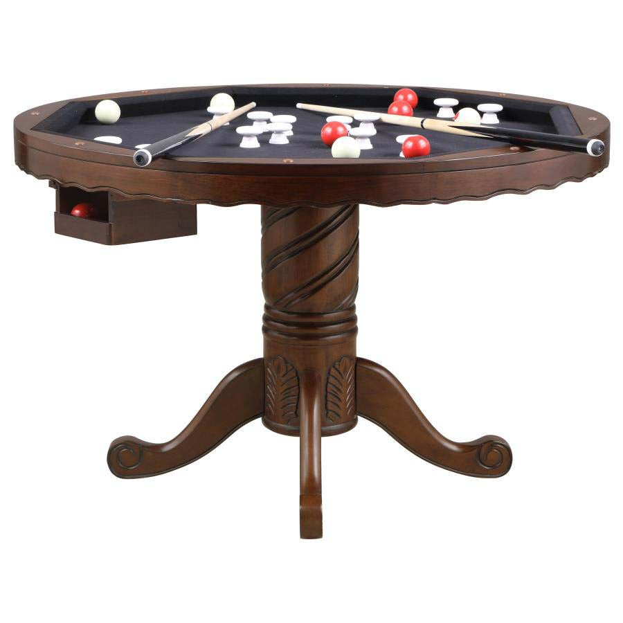 Turk Game Table Set (table and 4 chairs) by Coaster