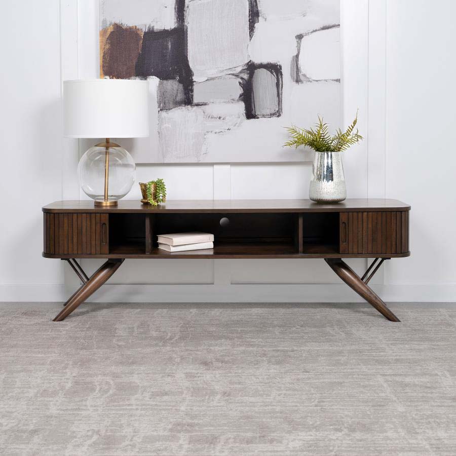 Valna Sliding Door TV Stand by Coaster