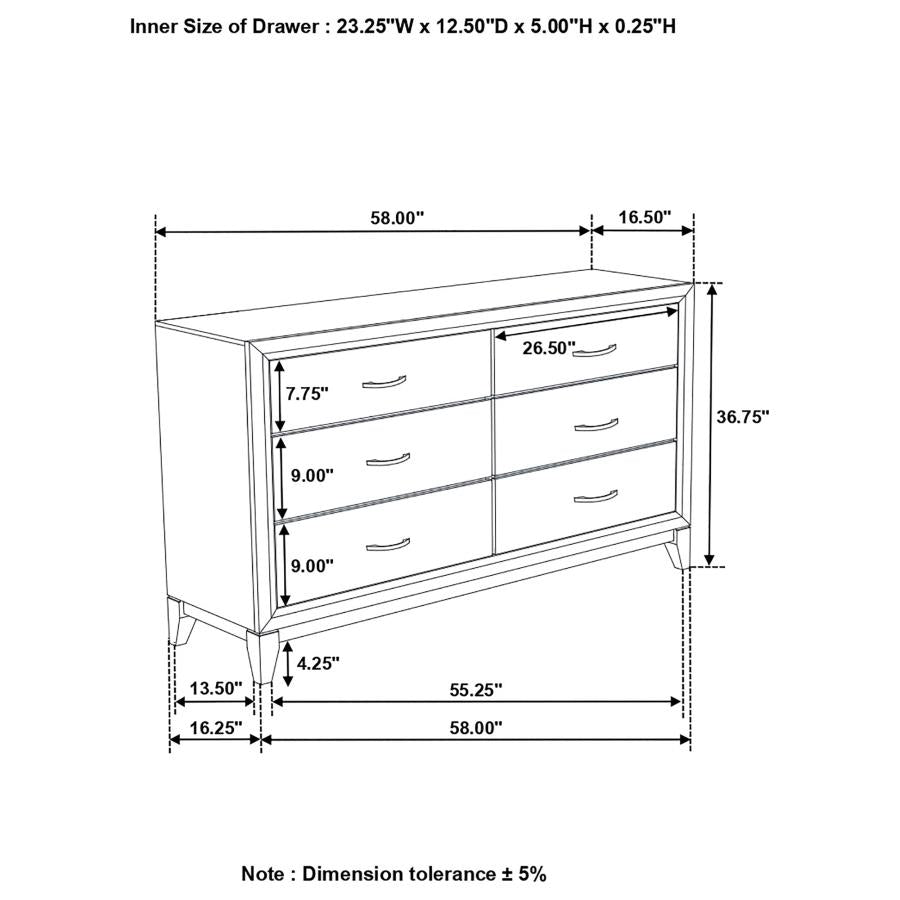 Watson Dresser by Coaster