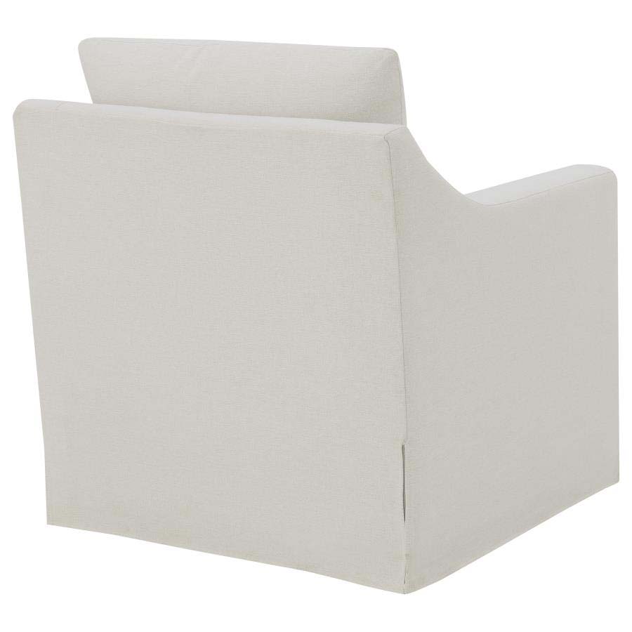 Winter Beige Swivel Accent Chair by Coaster