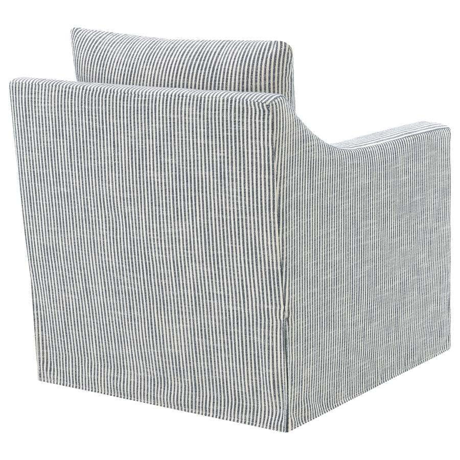 Winter Grey Swivel Accent Chair by Coaster