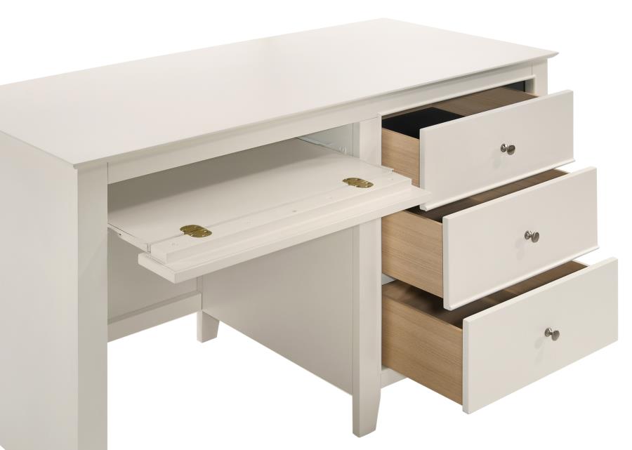 Selena Desk with Hutch by Coaster