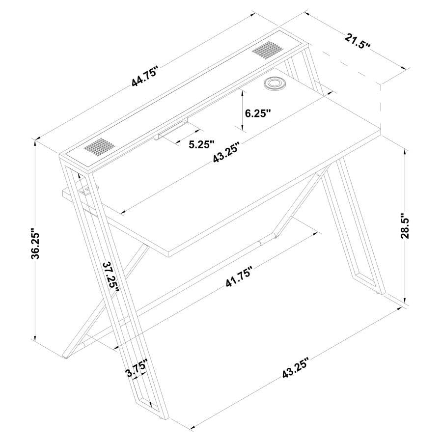 Xavier Writing Desk by Coaster