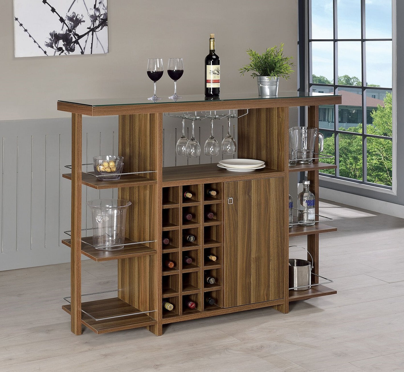 Diggs Bar Unit by Coaster