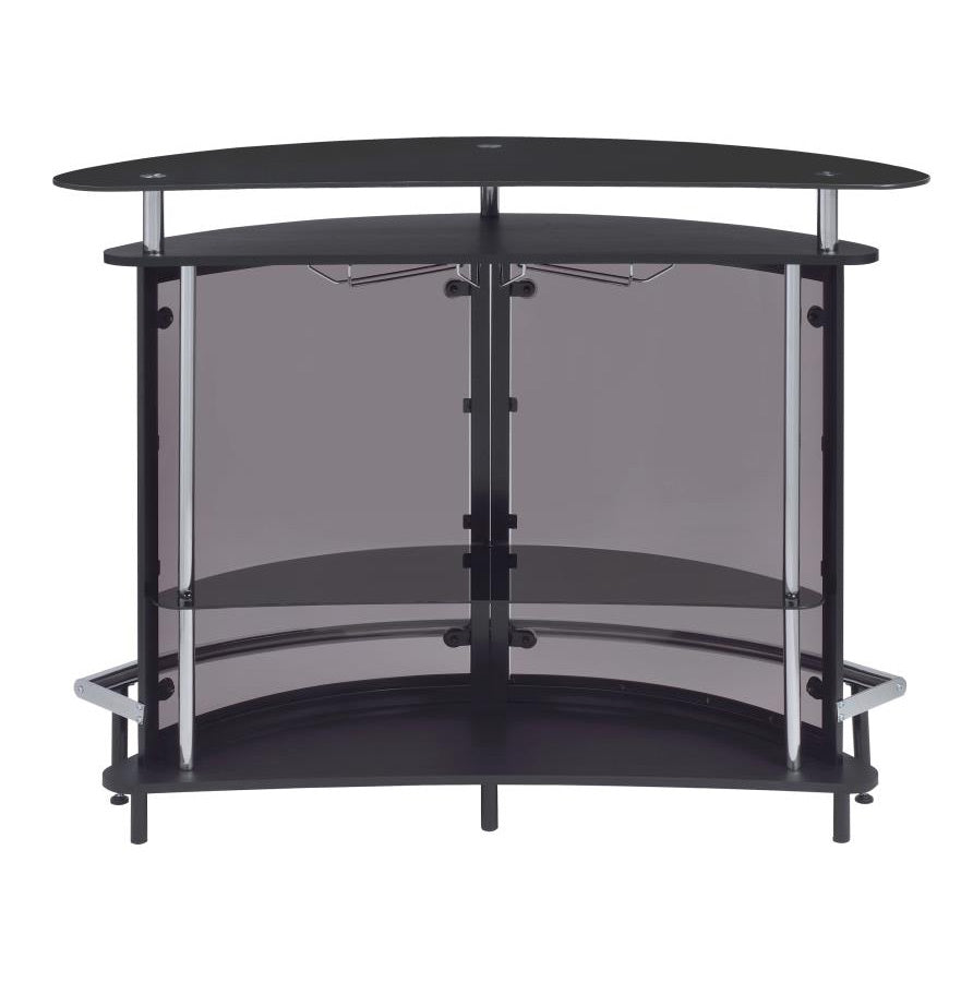 Amarillo Black Bar Unit by Coaster