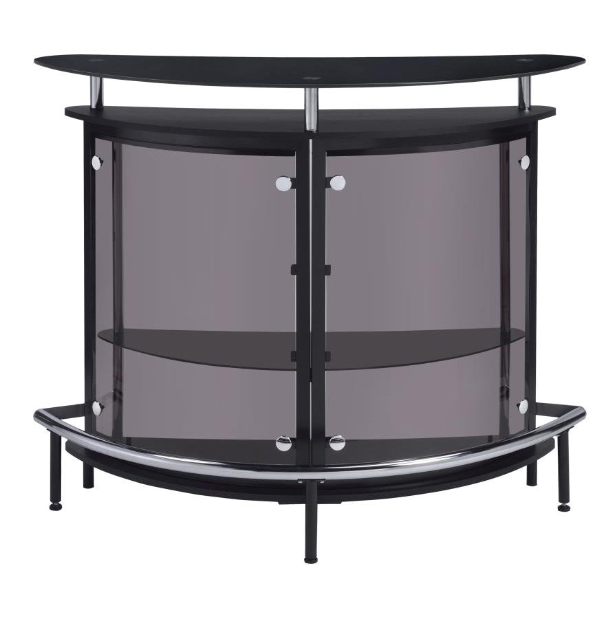 Amarillo Black Bar Unit by Coaster