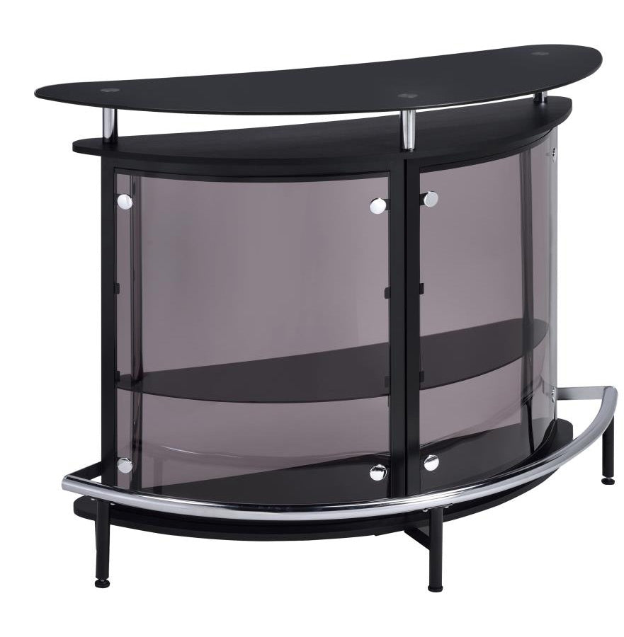 Amarillo Black Bar Unit by Coaster