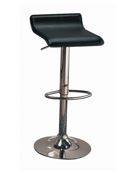 Bidwell Black Bar Stools (includes 2 bar stools) by Coaster