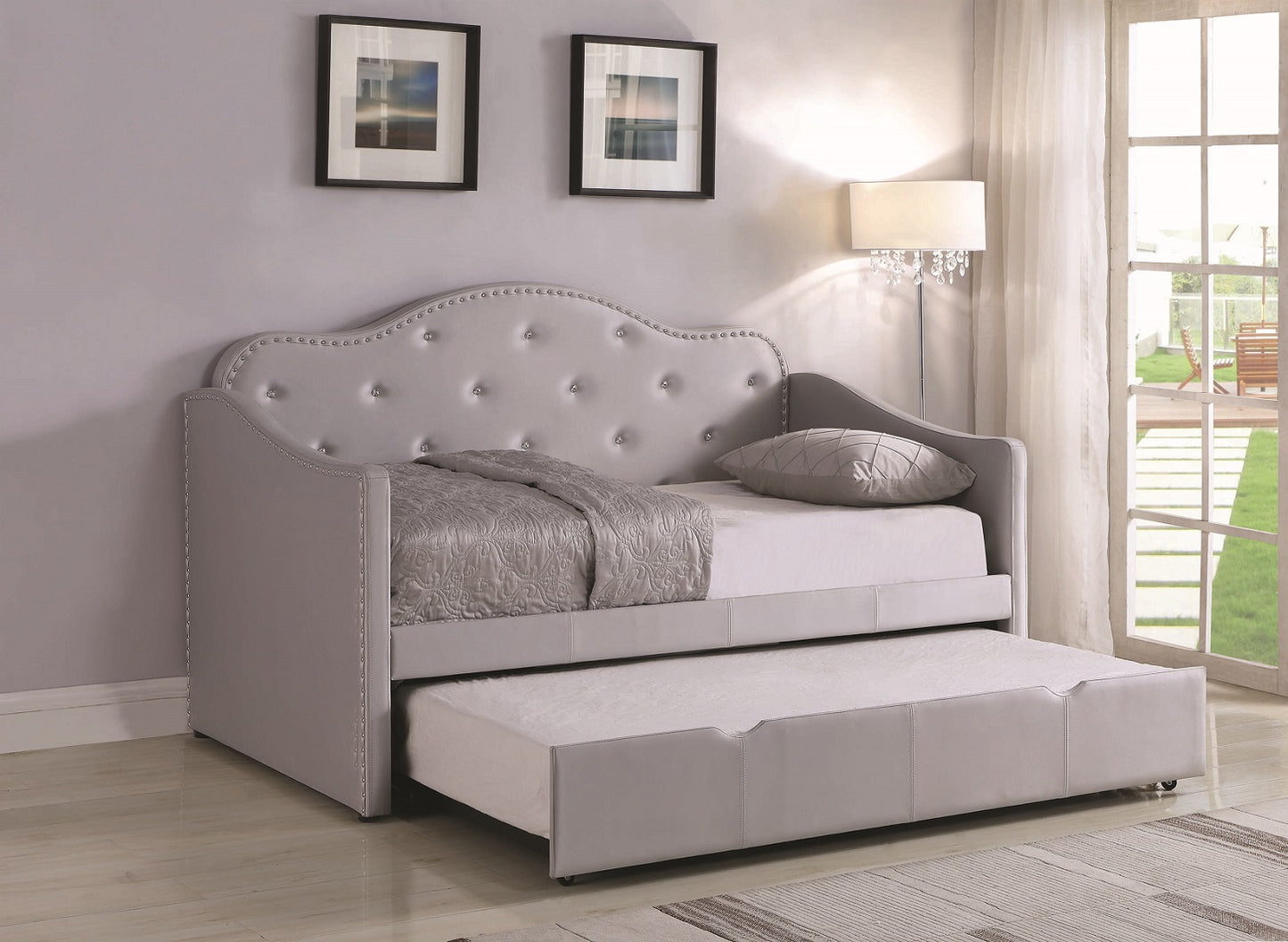 Elmore Daybed with Trundle by Coaster