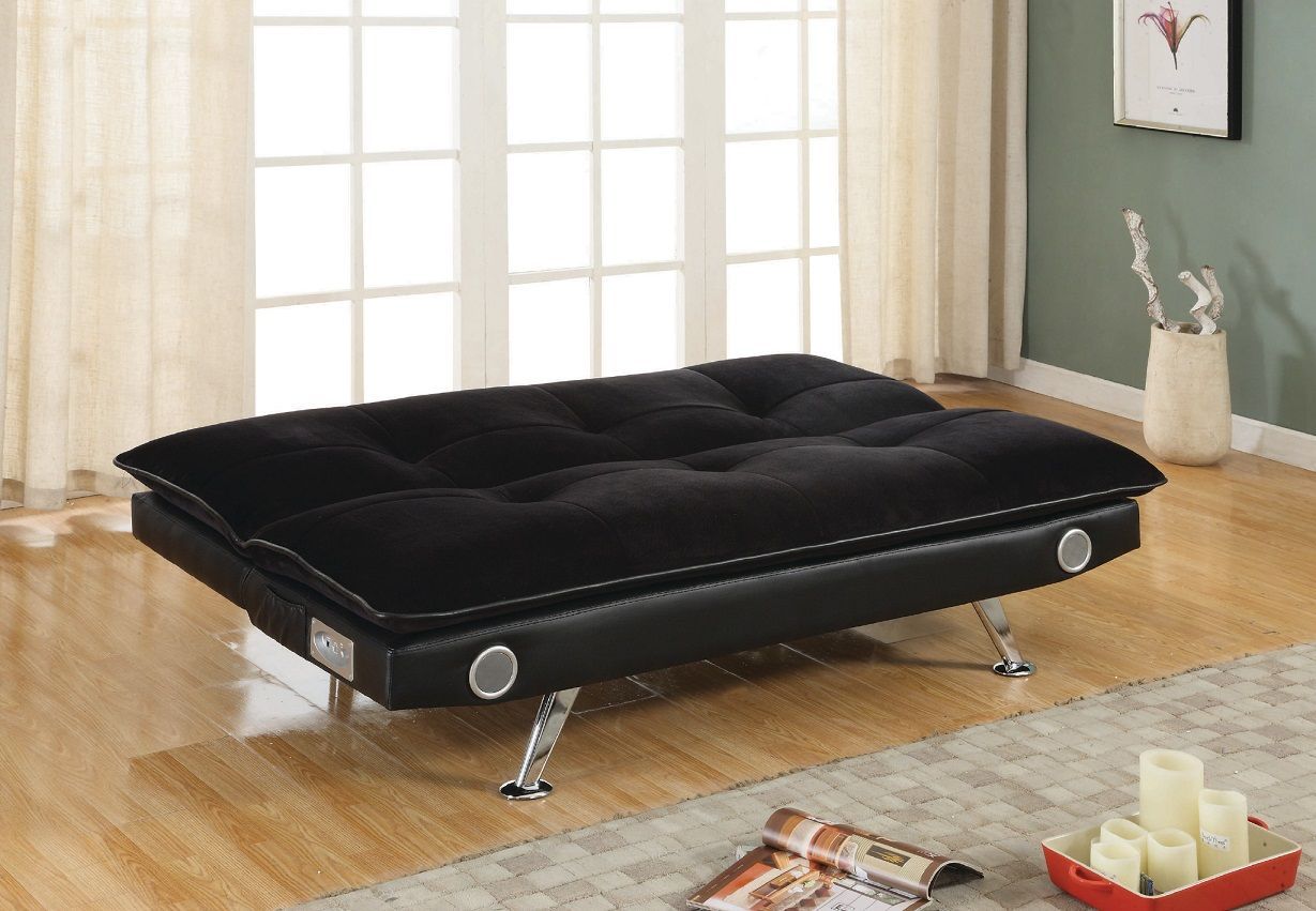 Odel Black Bluetooth Sofa Bed by Coaster