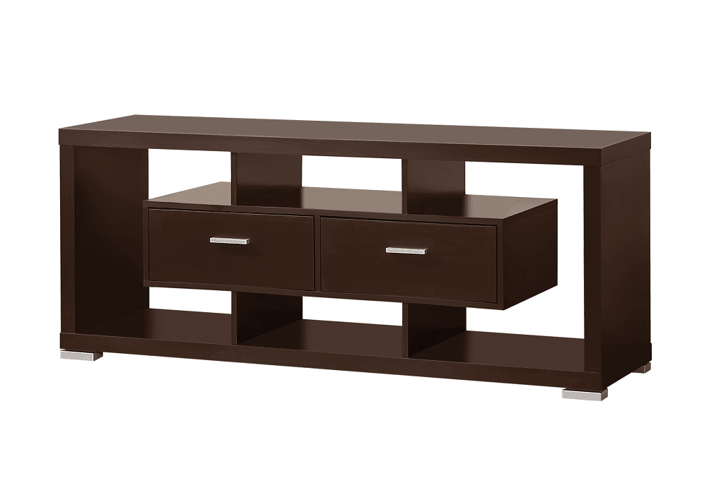 Darien Cappuccino TV Console (only) by Coaster