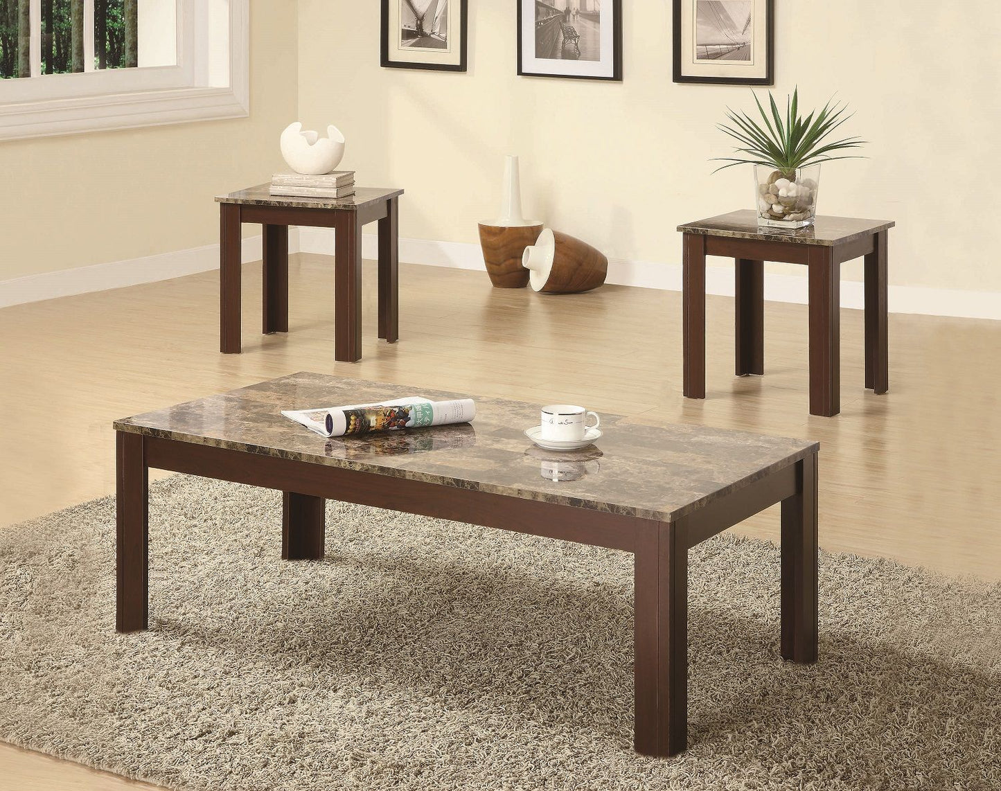 Rhodes Table Set by Coaster