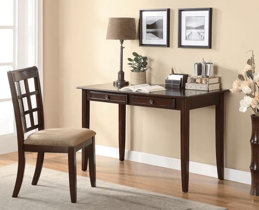 Newton Amber Desk and Chair by Coaster