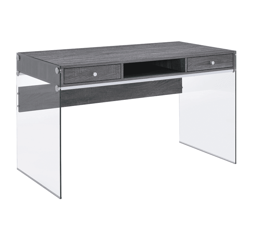 Dobrev Weathered Grey Desk by Coaster