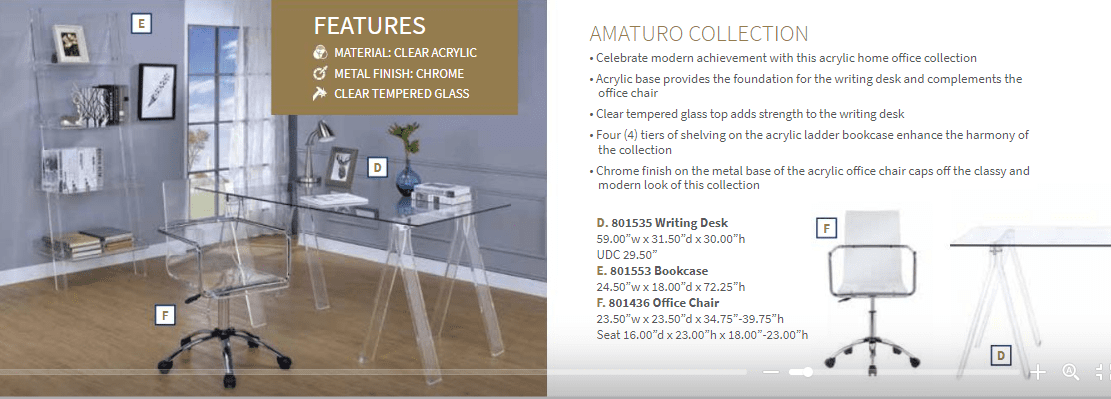 Amaturo Office Chair by Coaster