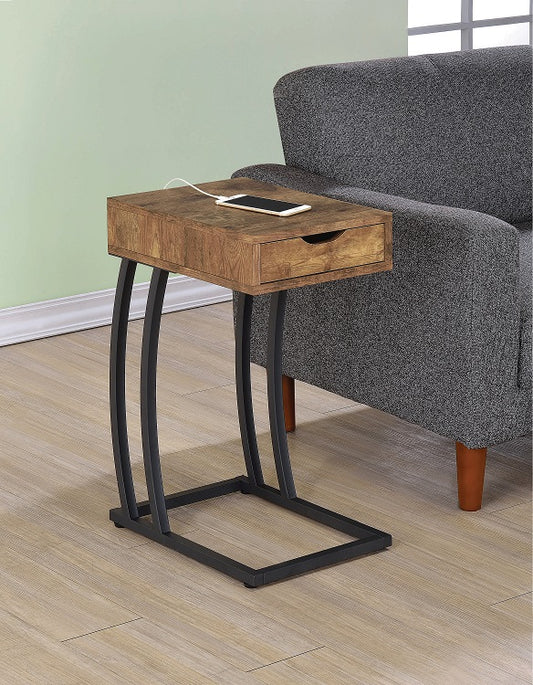 Troy Nutmeg Snack Table by Coaster