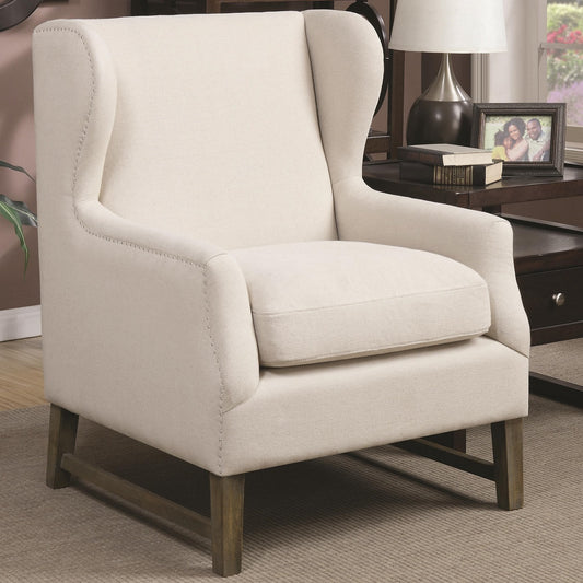 Fleur Wing Back Accent Chair by Coaster