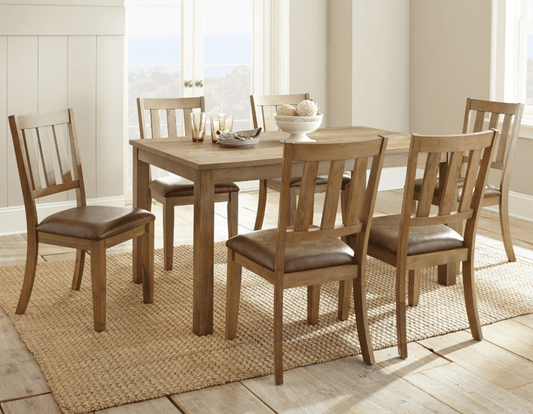 Ander Dining Set (table and 6 chairs) by Steve Silver