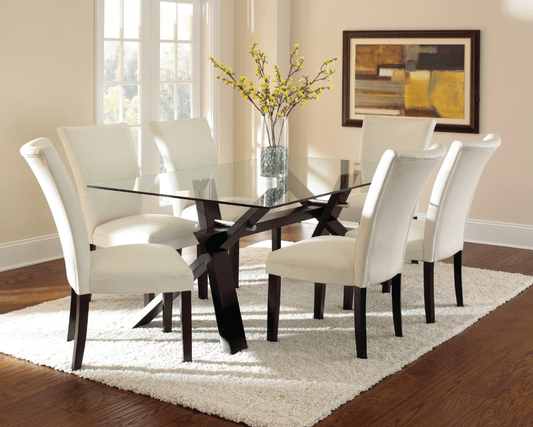 Berkley Dining Set (table and 6 chairs) by Steve Silver