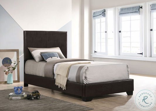 Twin Conner Dark Brown Bed Frame by Coaster