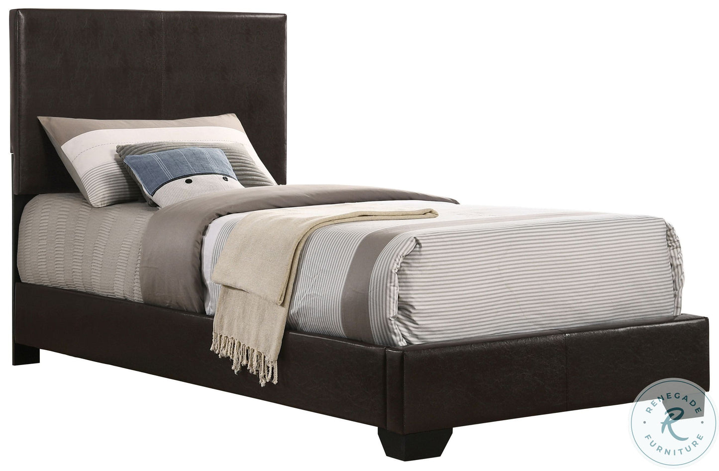 Twin Conner Dark Brown Bed Frame by Coaster