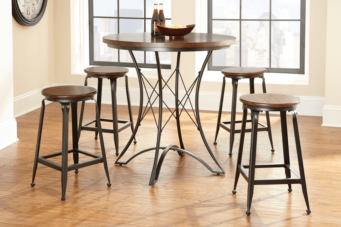 Adele Counter Height Dining Stools (includes 4 stools) by Steve Silver