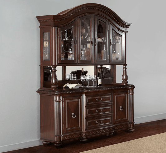 Antoinette Buffet and Hutch by Steve Silver